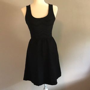 Casual black dress